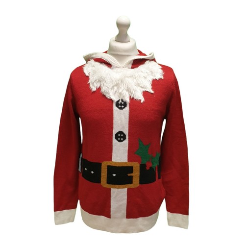 Ww918 men red white santa - men's,