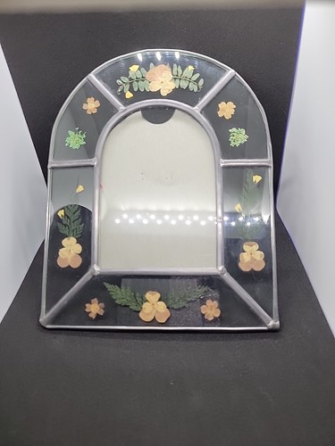 Stained glass photo frame - glass,
