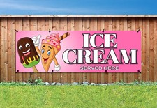 ICE CREAM SOLD HERE PVC