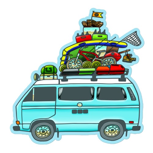 Rad vanagon camper - camper, van