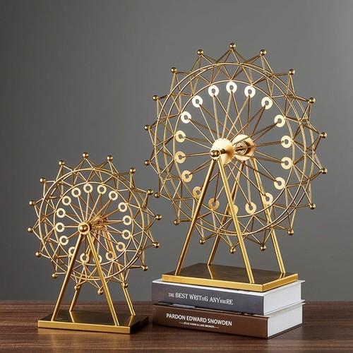 Spinning ferris wheel statue - ferris,