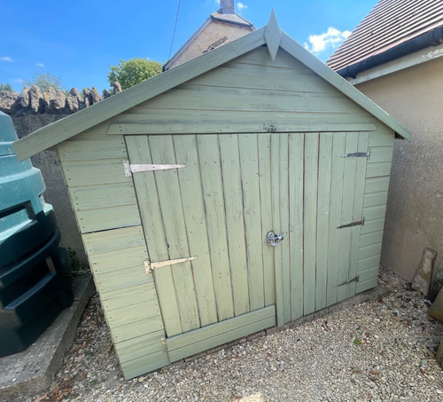 Wood bike storage - , shed