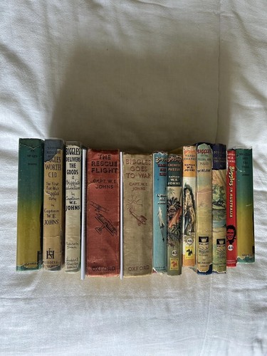 Biggles old books - old, by