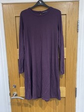 Marks and Spencer Women's Purple Stretch Dress .. New