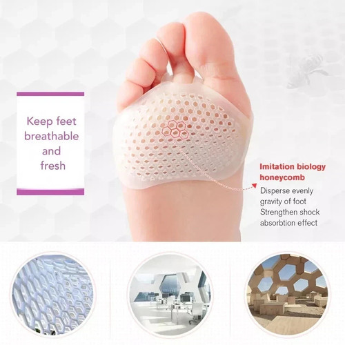 Pair gel metatarsal pads - of,