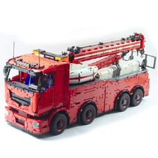 MOC-29848 Full RC 8x8 Tow Truck MkII Boom Truck with Underlift 10180 Pieces