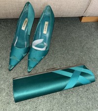 Dune Green Ladies High Heel