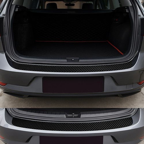 Rear trunk boot bumper sill - rear,