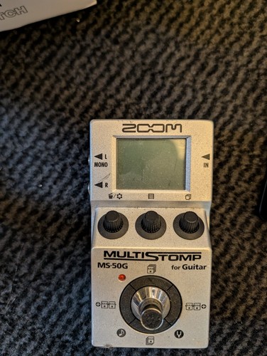 Zoom ms50g multistomp multi - zoom,