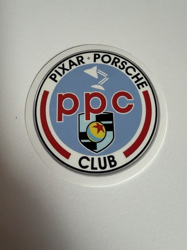 Porsche pixar club sticker - porsche,