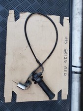 Yamaha SR125 Throttle twist grip and cable.