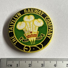 Train Collectible Pin Badge Talyllyn Railway Company  