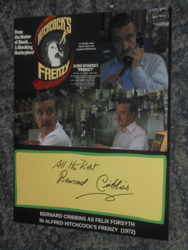 Bernard cribbins frenzy - bernard, frenzy-