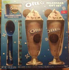 Oreo Milkshake Gift Set w/ 2