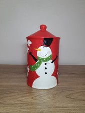 Christmas Snowman Ceramic