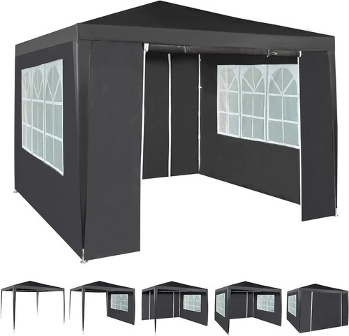 3x3m heavy duty gazebo - 3x3m, marquee