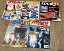 5X Atari User Magazines 