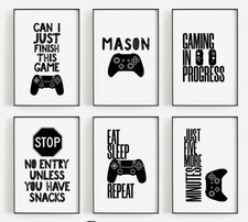 Gamer Wall Art Prints –