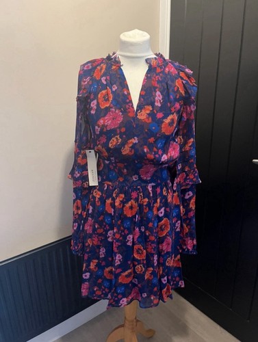 Jigsaw celestial floral dress - celestial,