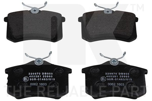 Disc brake pad set - pad,
