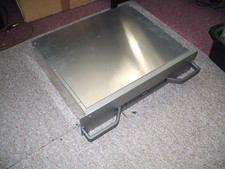 Very large aluminium project box 53 x 45 x 11cm ex TV transmitter Ham Audio case