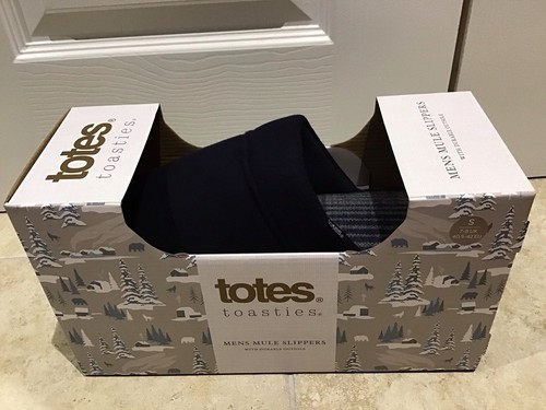 Totes toasties men navy - totes, men’s