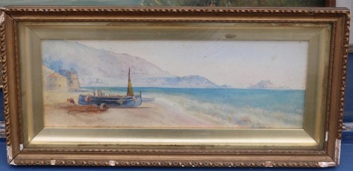 Antique watercolour george - antique,