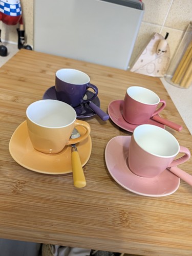 Set espresso cups - set, with