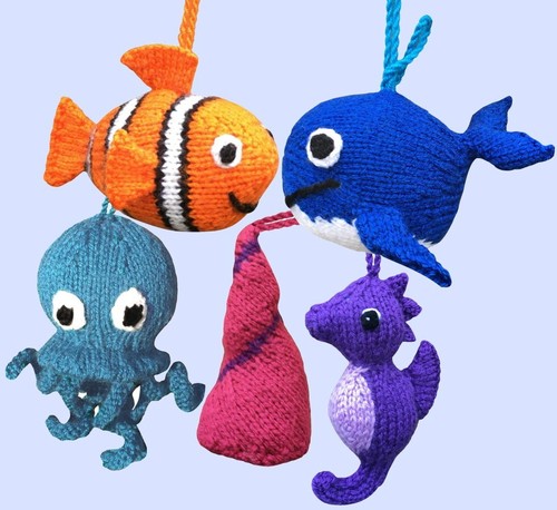 Knitting pattern 611 sea - 611:,