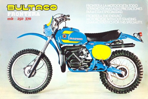 Side panels bultaco frontera - panels,