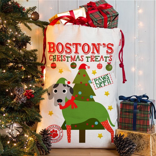 Personalised dog christmas - dog,