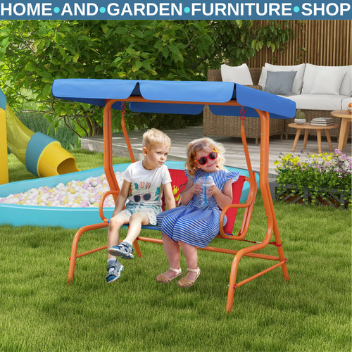 Kids garden swing bench - garden,