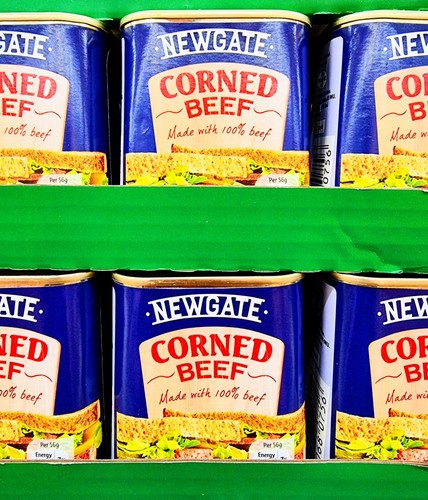 Pack x 340g corned - ✅, of
