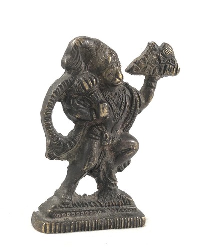 Brass rama devotee god - brass,
