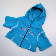 Bear factory blue hoodie - factory,