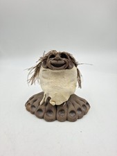 Kallaharees Clay Pottery Mythical Girl Troll African Folklore Handmade Ornament