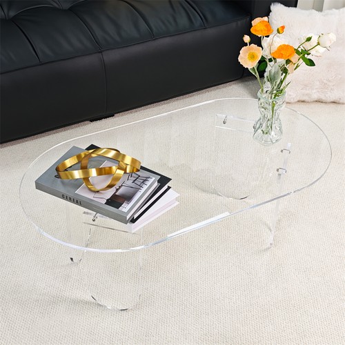 Modern acrylic coffee table - modern,