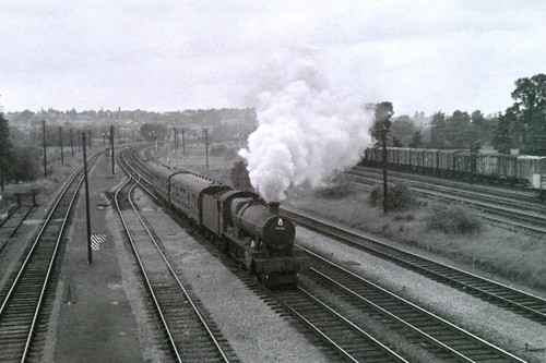 Steam locomotive 35mm slide - steam,
