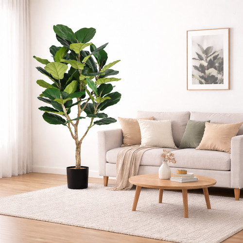 Artificial fiddle leaf - fiddle, fig