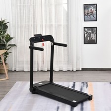 1.85HP Electric Treadmill Max 10km/h w/ LED Monitor Exercise Running Machine