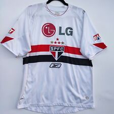 Sao Paulo 2007 - 2008 Reebok Home Football Shirt #7 | Men's Large