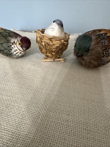 Feathered artificial birds - feathered,