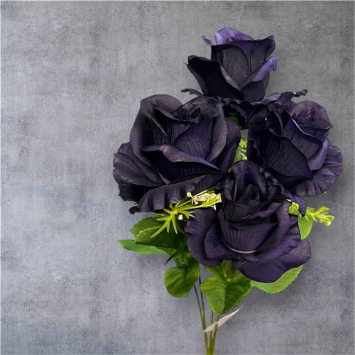 Artificial rose bunch 5 - artificial, –