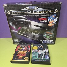 Sega Mega Drive Black 16-Bit
