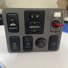 toyota hilux switch panel for mirror adjustment light adjust 2006 - 15