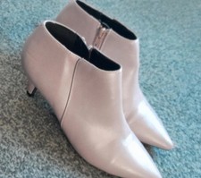 Lilac Kitten Heel Boots 4 New
