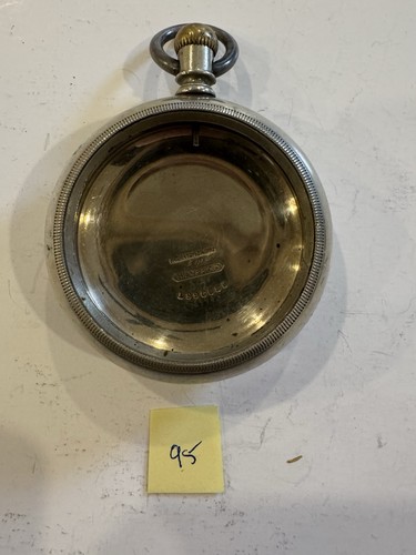Pocket watch case crown and - case,