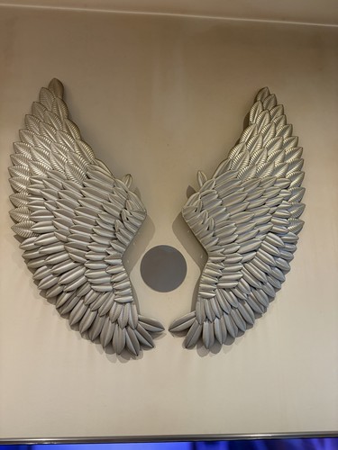 Angel wings 70cm wall hanging - 70cm,