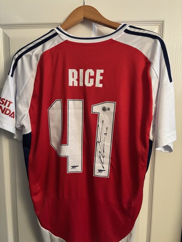 Declan rice signed shirt - declan,