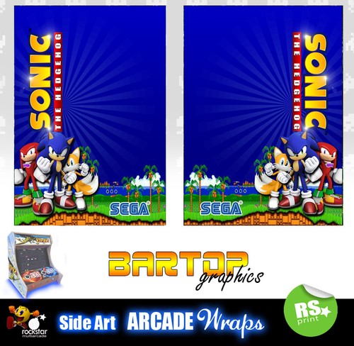 Sonic arcade bartop - sonic,